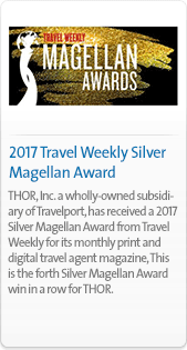 2017 Travel Weekly Silver Magellan Award